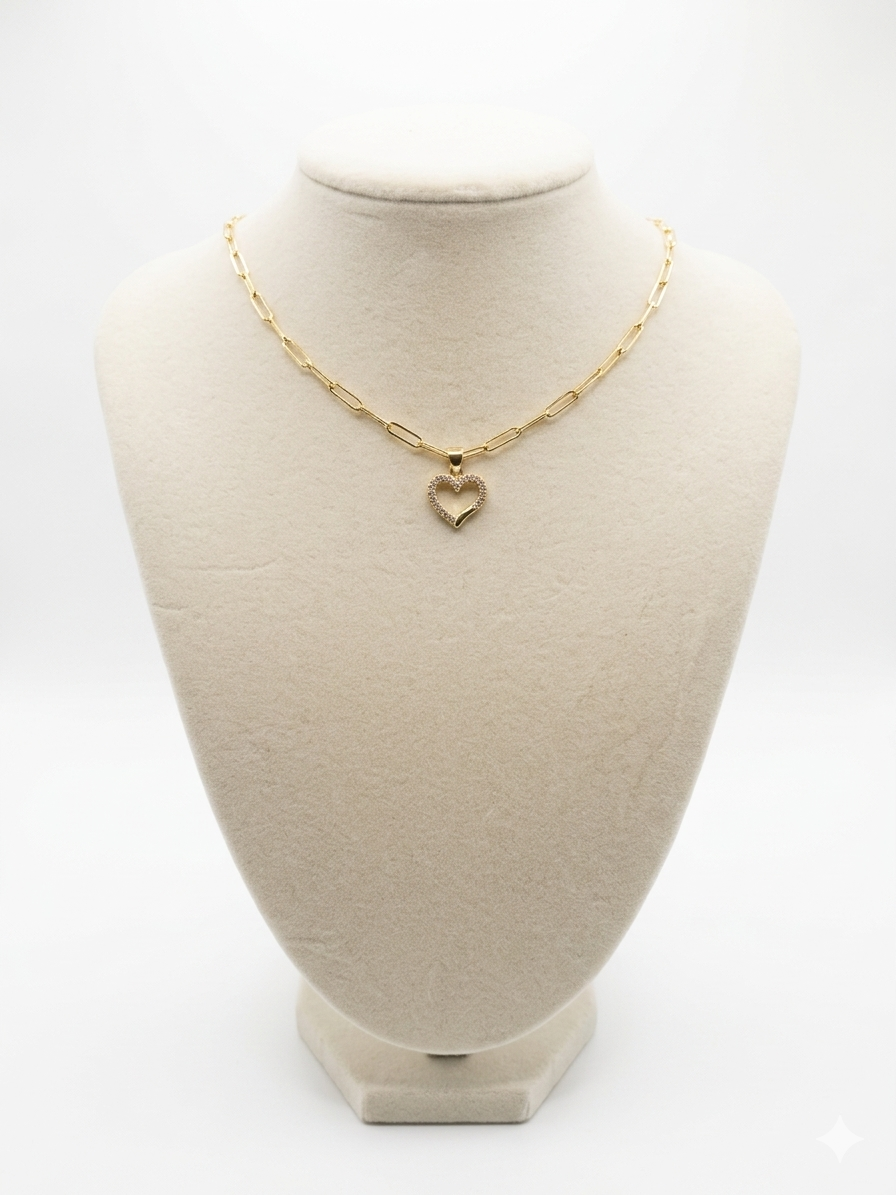 Paper clip Necklace