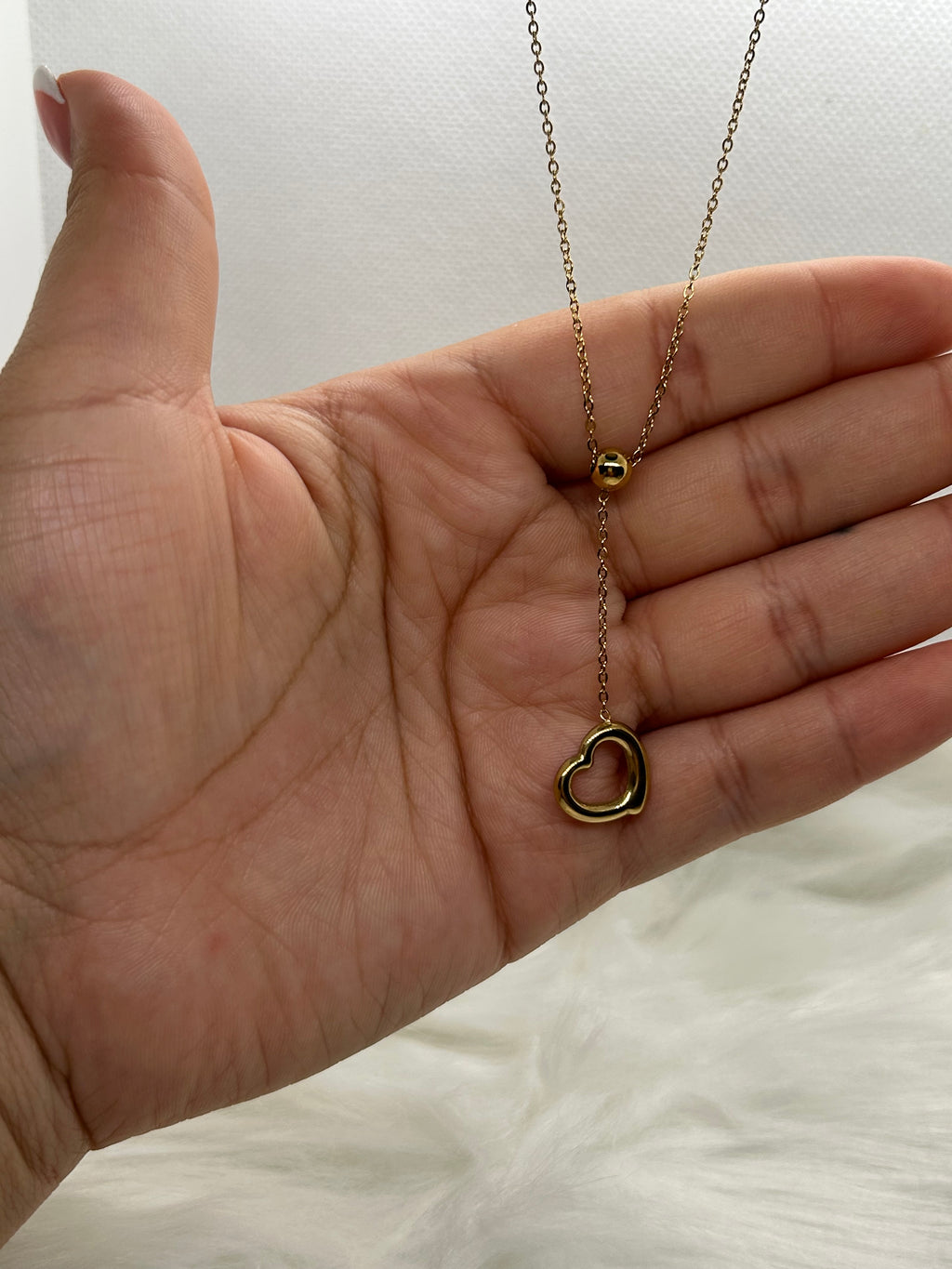 Lace heart Necklace