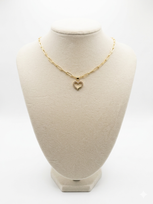 Paper clip Necklace