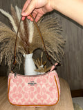Pink coach bag