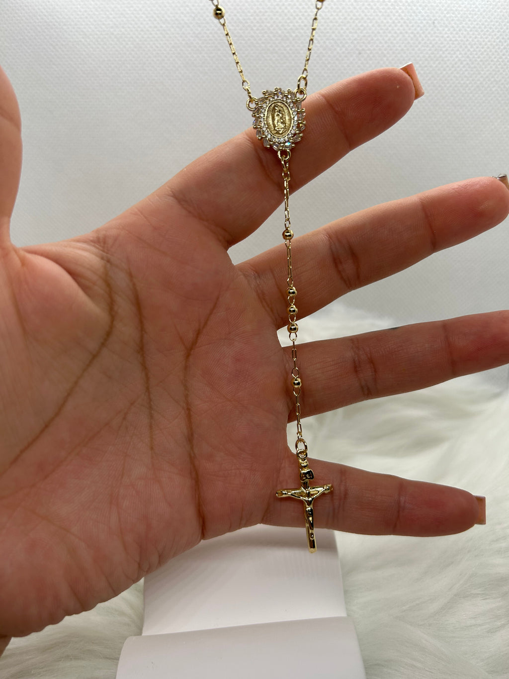 Spark Rosary Necklace