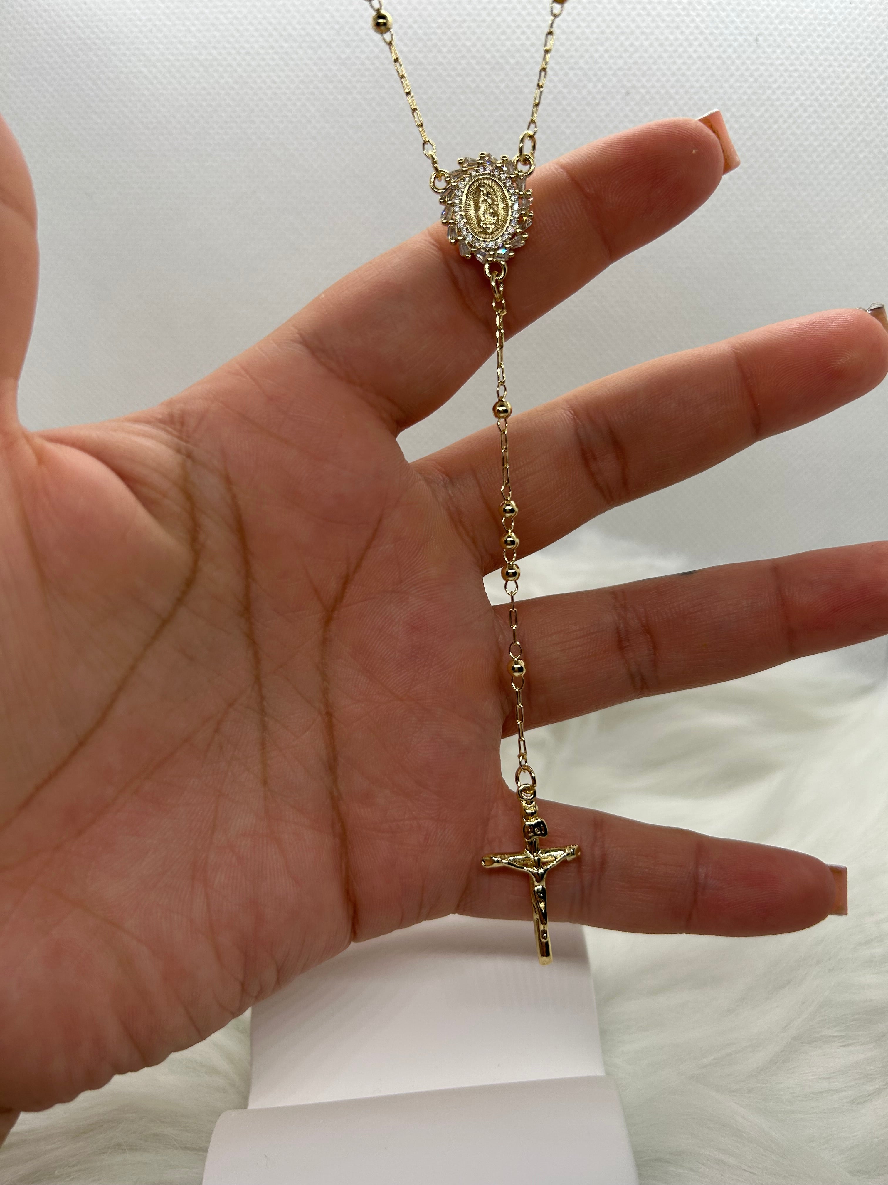 Spark Rosary Necklace