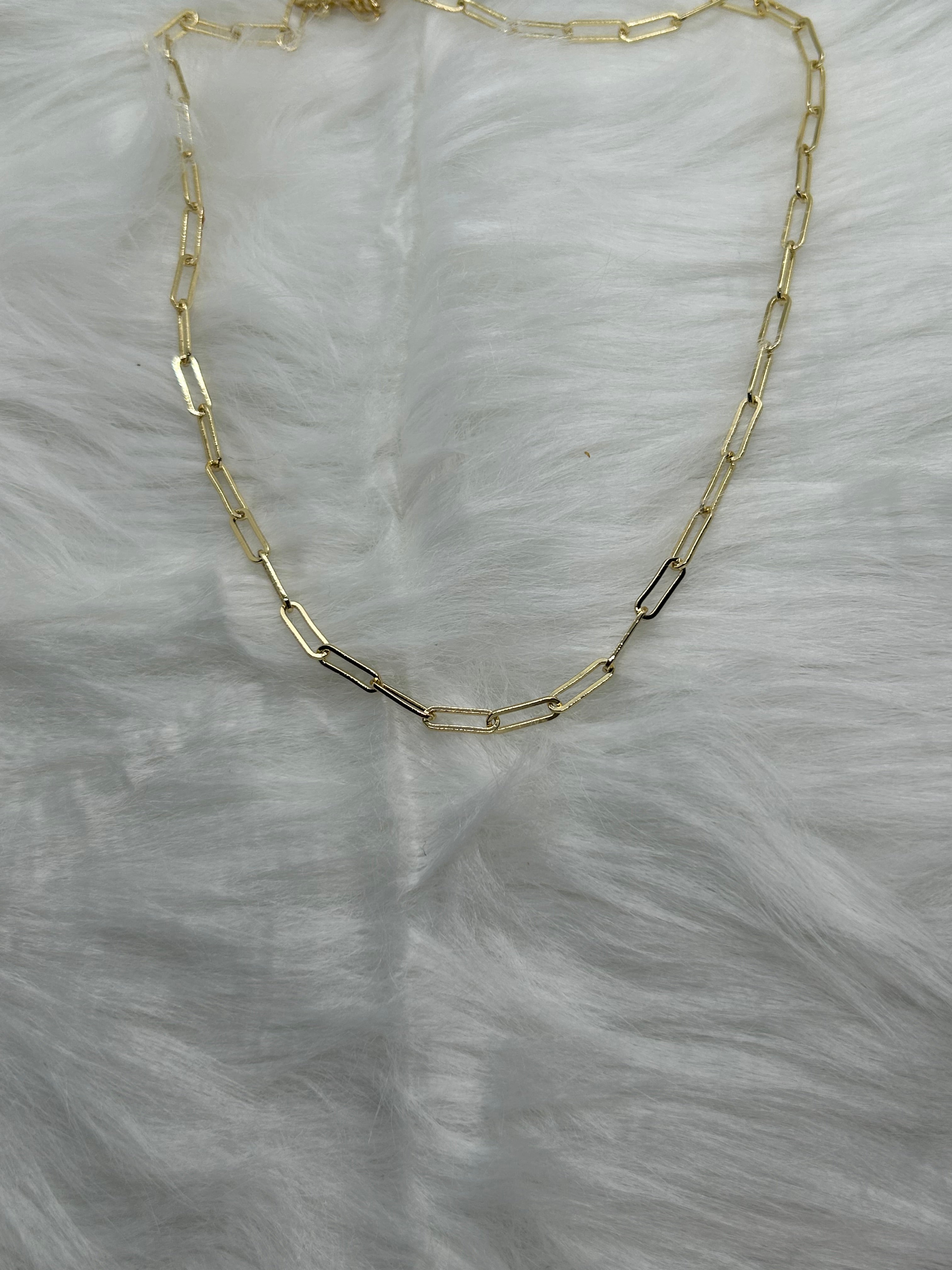 Paper clip Necklace