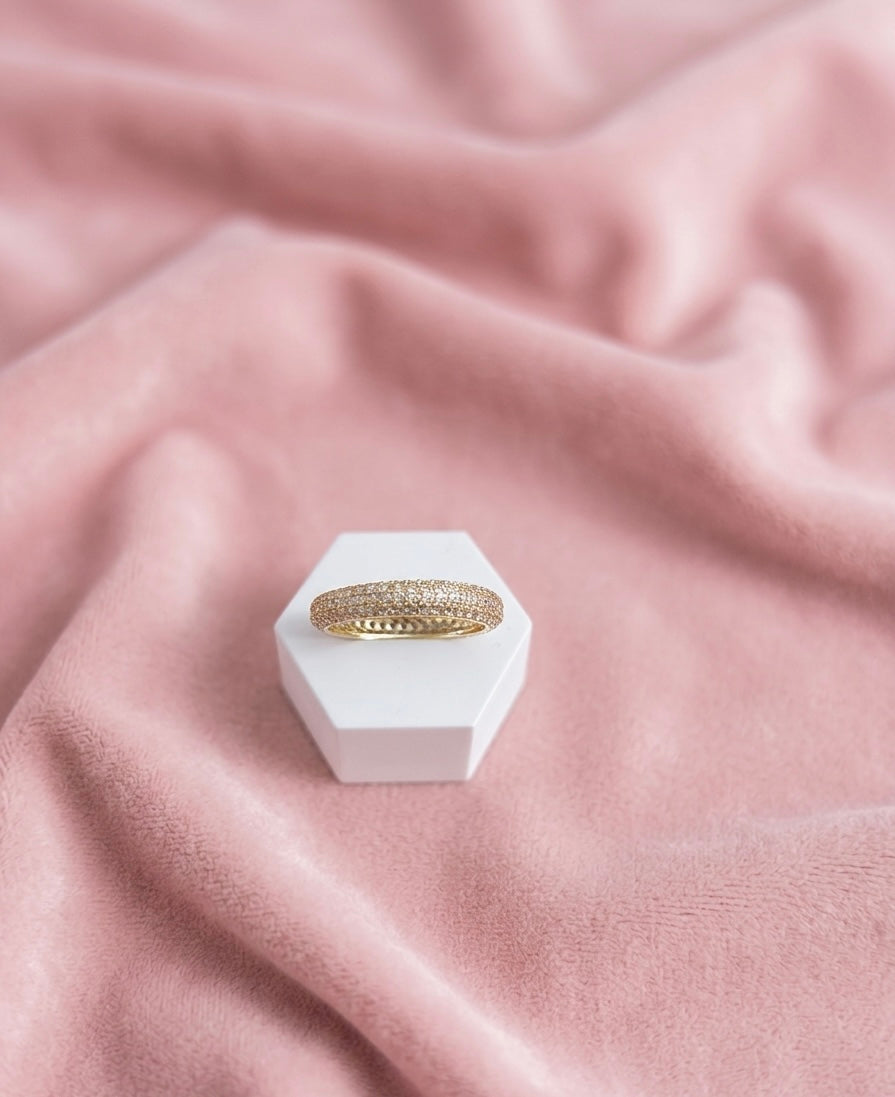 Rhinestones Ring