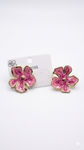 Marble flower  Earrings