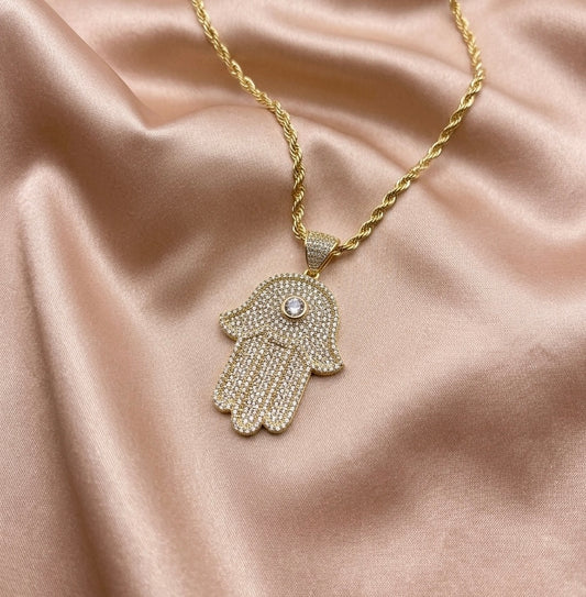 Hand Necklace