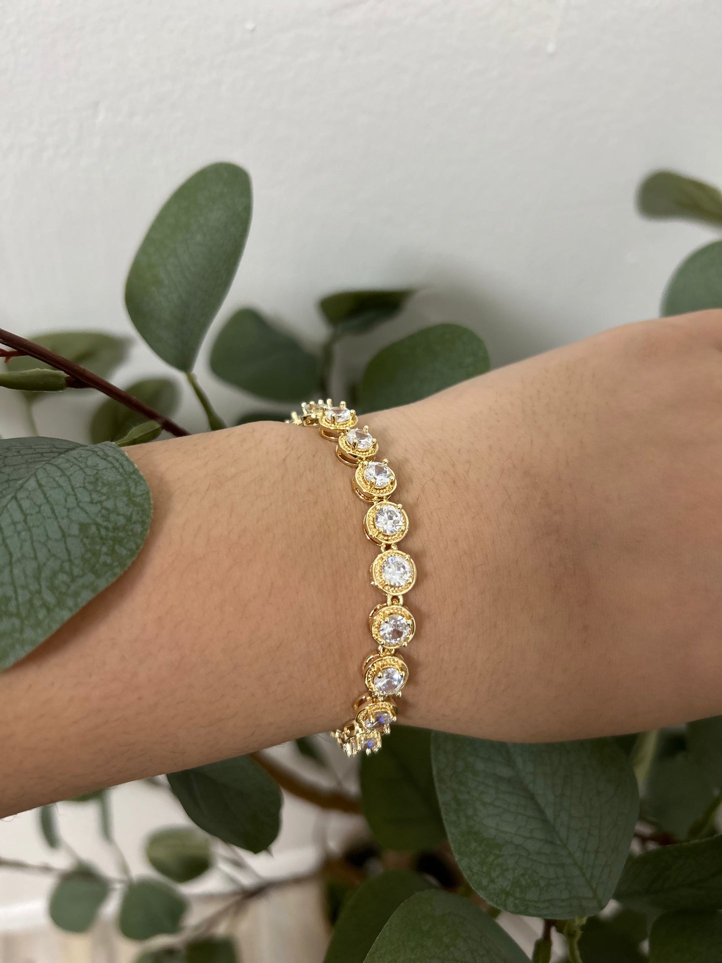 Pulsera de diamantes