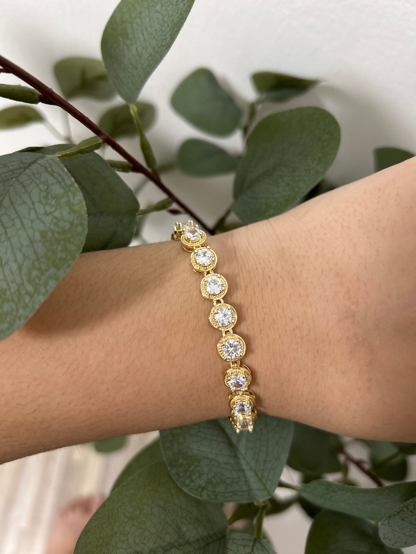 Pulsera de diamantes